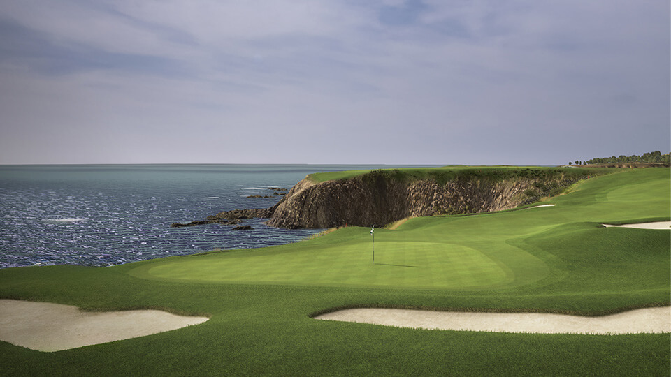 Pebble Beach Golf Links on Trackman