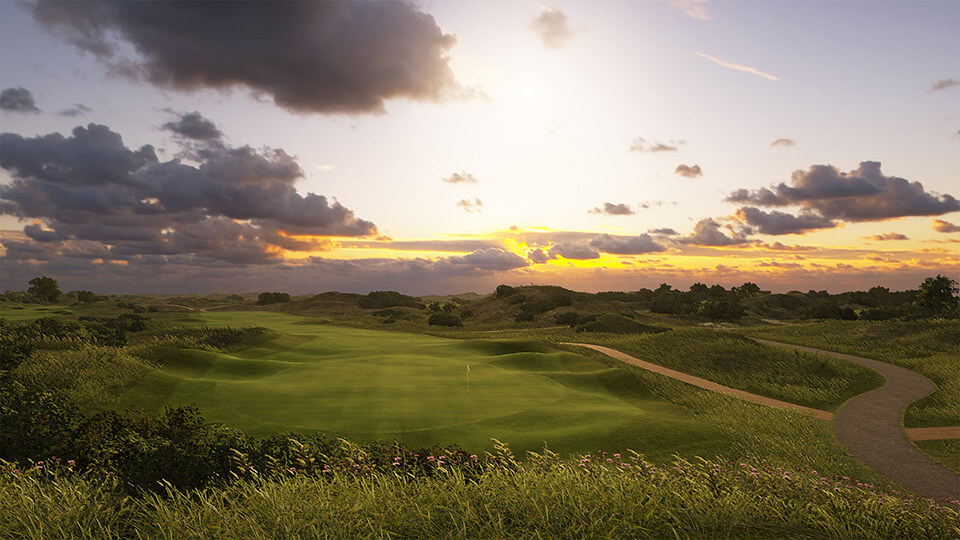 Royal Birkdale on Trackman iO