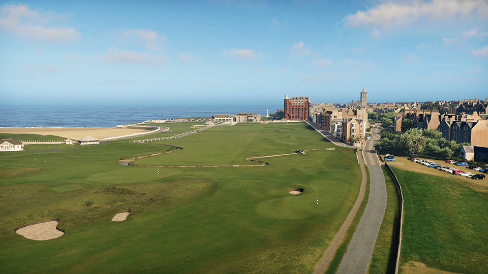 St. Andrews (Old Course) on Trackman iO