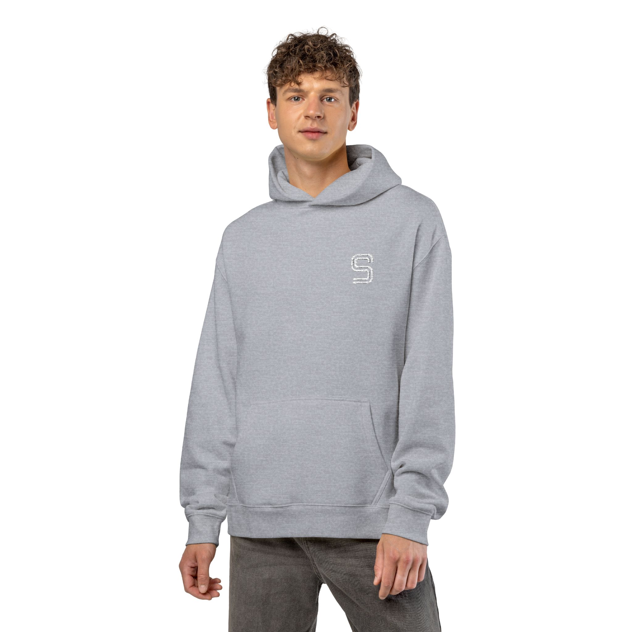 Relaxed Hoodie with embroidered logo - Image 16