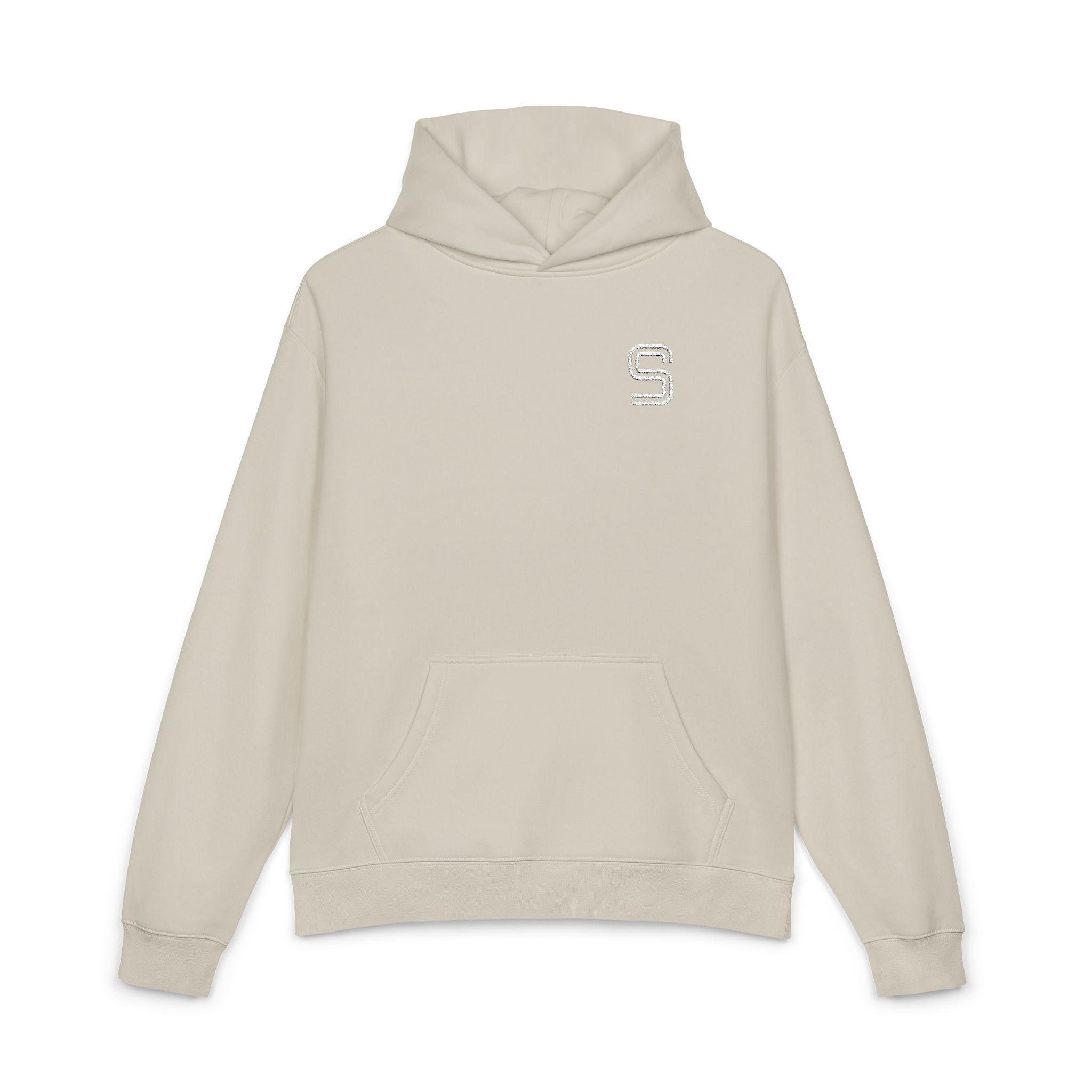 Relaxed Hoodie with embroidered logo