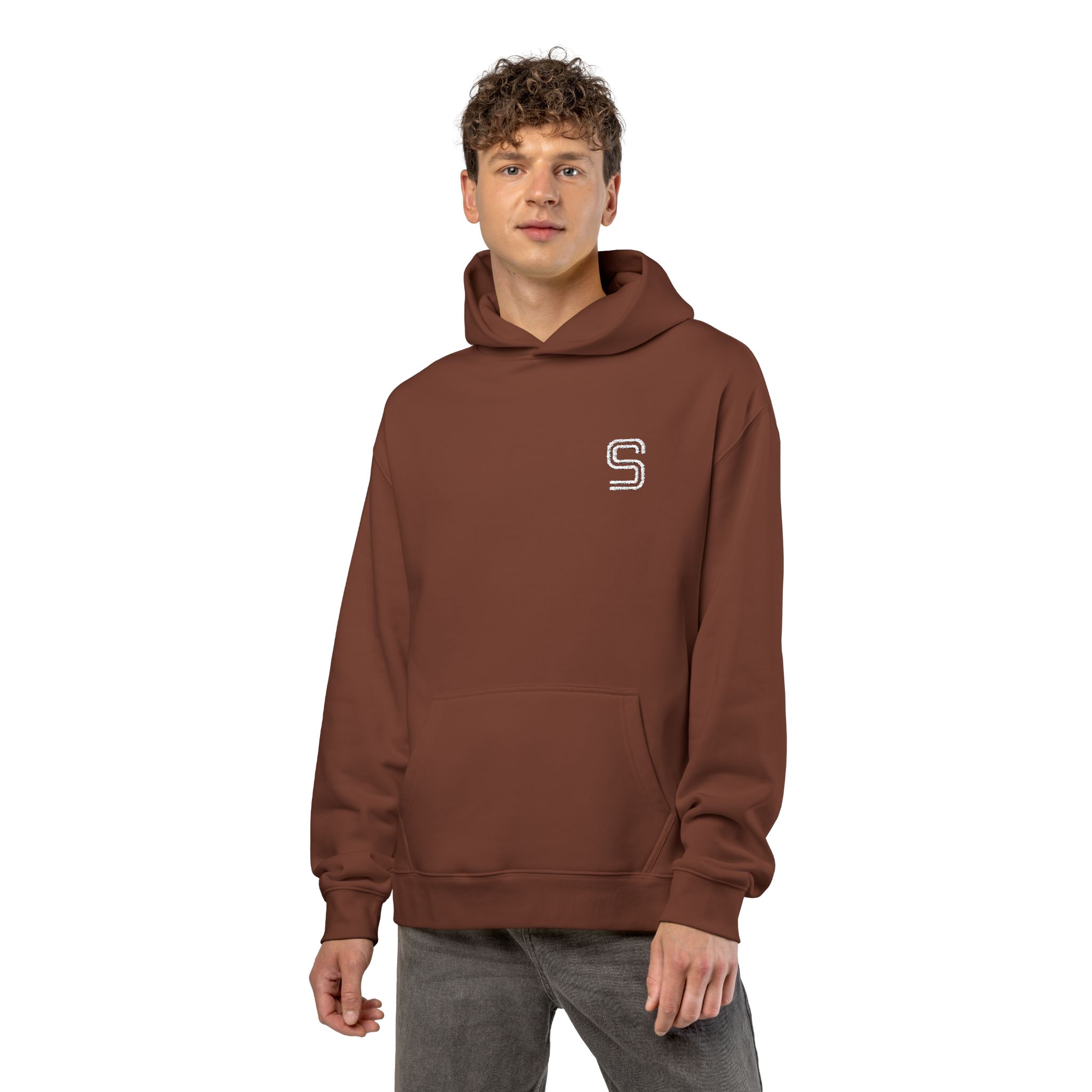 Relaxed Hoodie with embroidered logo - Image 8